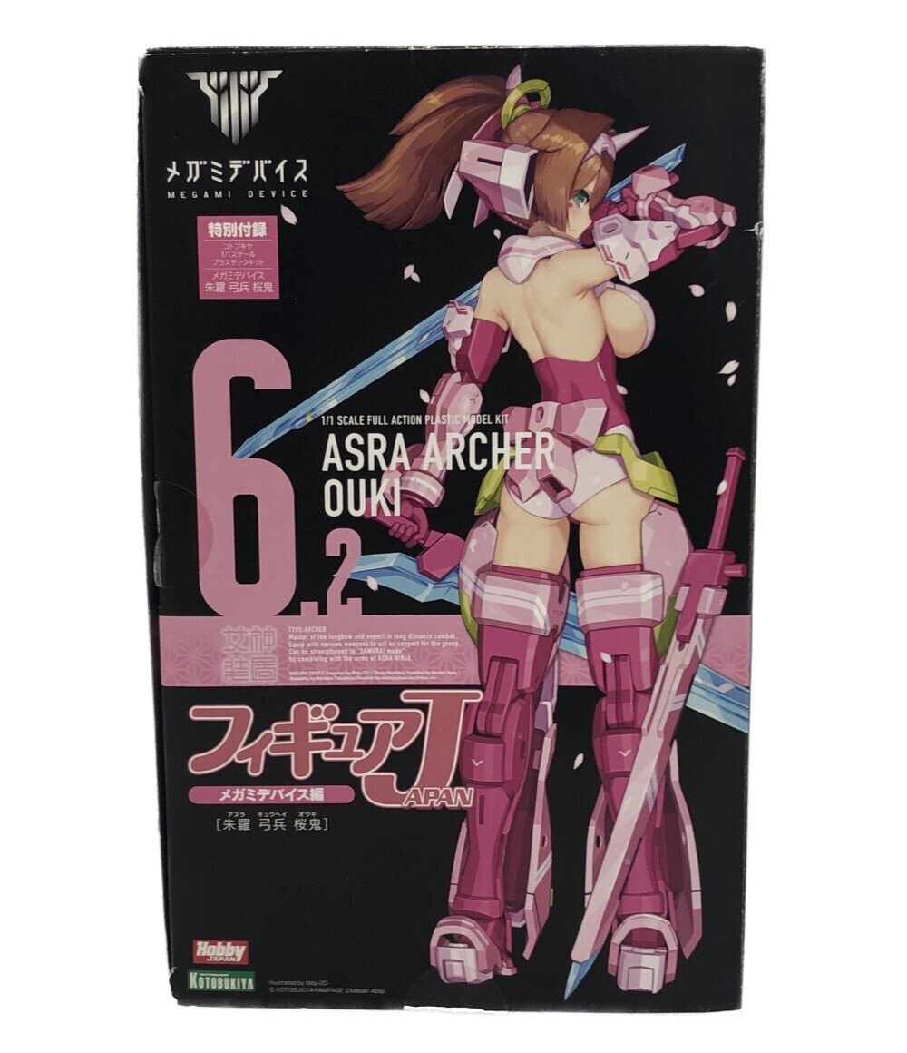 美品 プラモデル メガミデバイス 朱羅 弓兵 桜鬼 1/1 コトブキヤの画像1