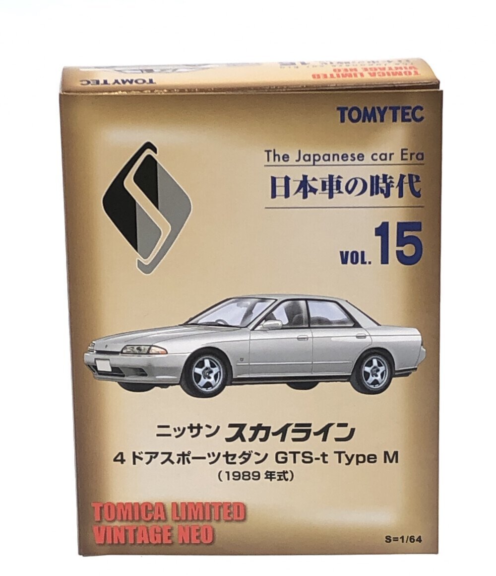 美品 ミニカー トミカリミテッドヴィンテージ ネオ 日本車の時代15 スカイライン 4ドアスポーツセダン GTS-t TypeM [0502初]の画像3