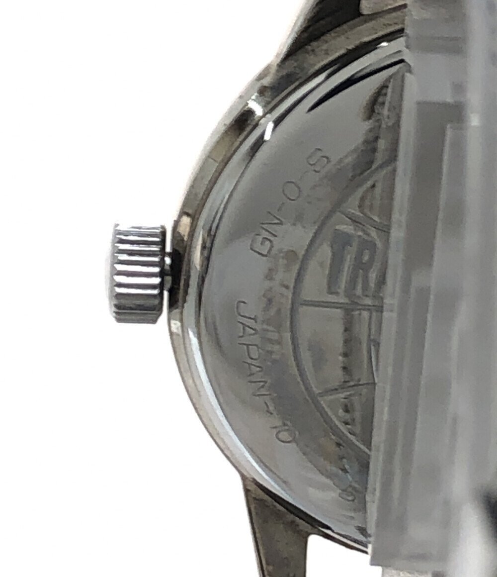【1円スタート】 訳あり トランスコンチネンツ 腕時計 5537-L15219 クオーツ グレー メンズ TRANS CONTINENTSの画像5