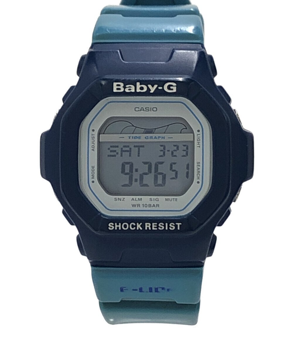 【1円スタート】 カシオ 腕時計 G-LIDE BLX-5600 BABY-G クオーツ グレー レディース CASIO_画像1