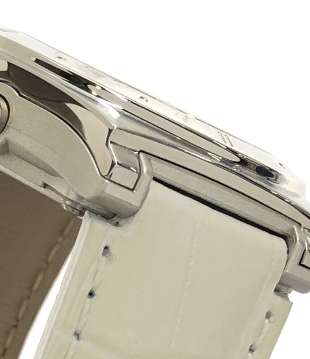 【1円スタート】 訳あり カシオ 腕時計 LWA-M141 ウェーブセプター ソーラー ホワイト レディースの画像6