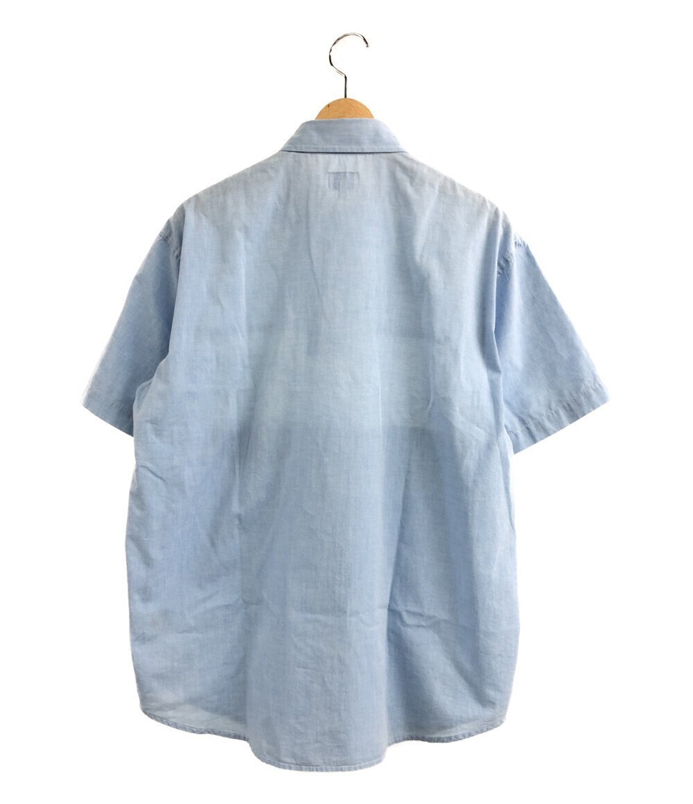 高感度ショップで2023年売れたブランド 2560円 STUSSY M M メンズ パッチワークシャツ ステューシー その他