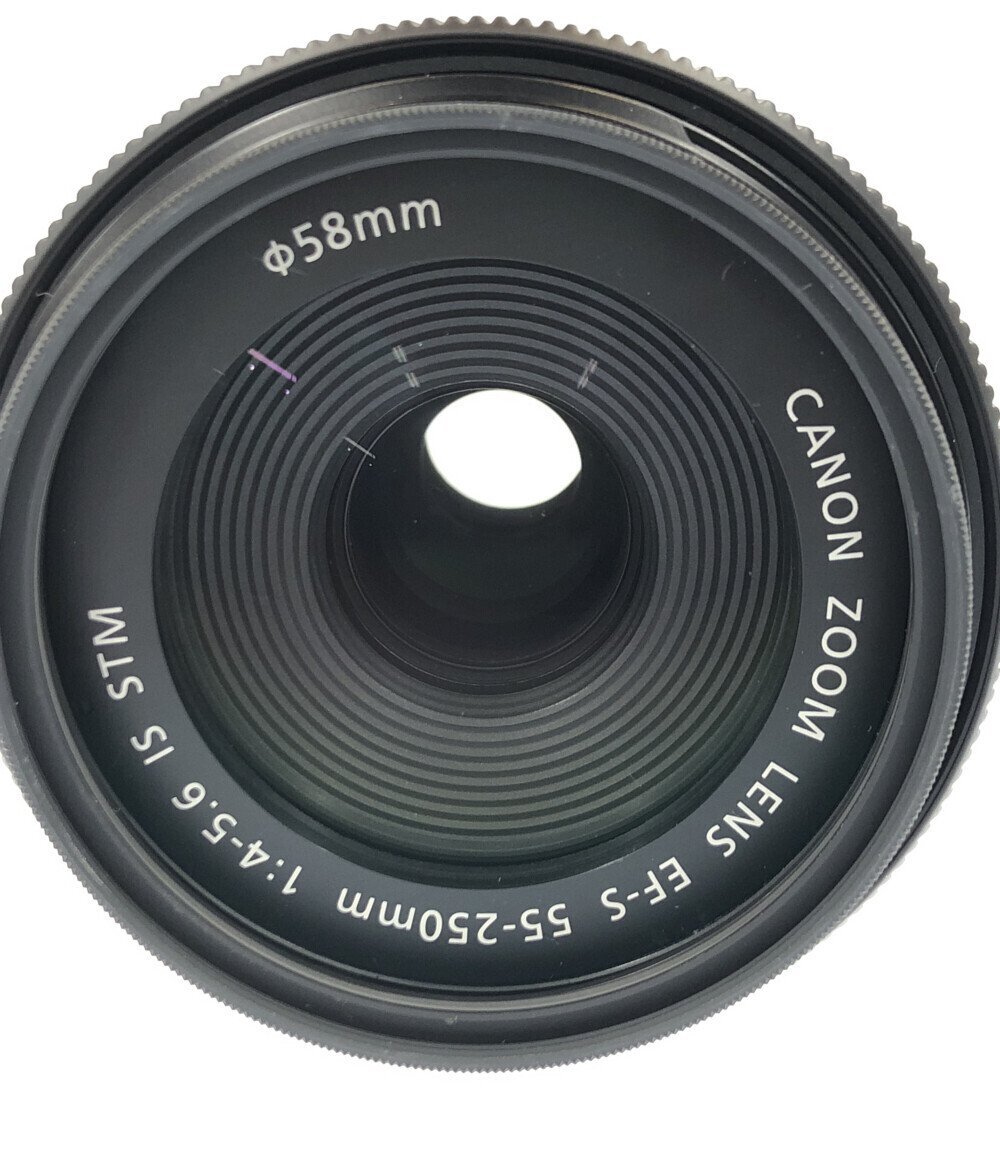 訳あり 交換用レンズ EF-S 55-250mm F4-5.6 IS STM 8546B001 Canon_画像3