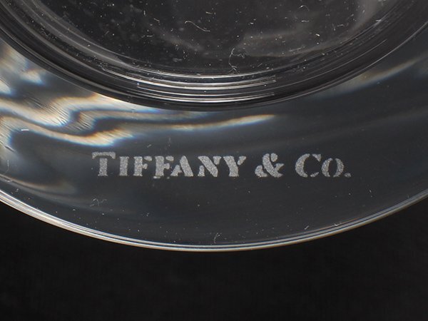 美品 ティファニー グラス タンブラー 2点セット ペア スウィングHB Tiffany＆Co.の画像5