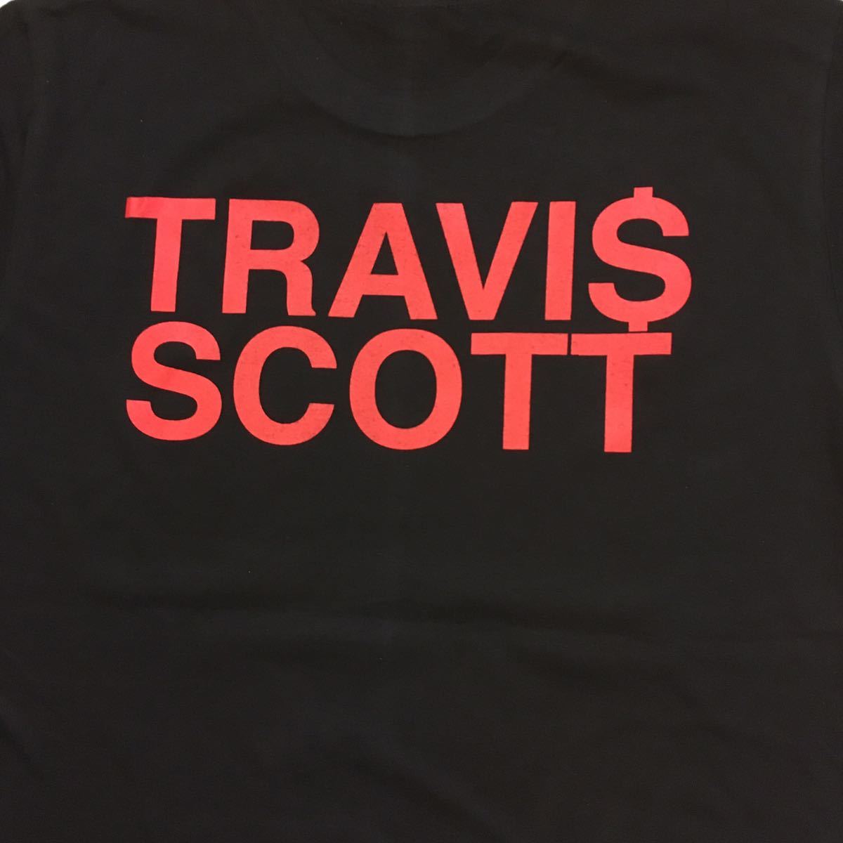 トラヴィススコット　Travis Scott L ラッパーTシャツ　.. ブラック_画像5