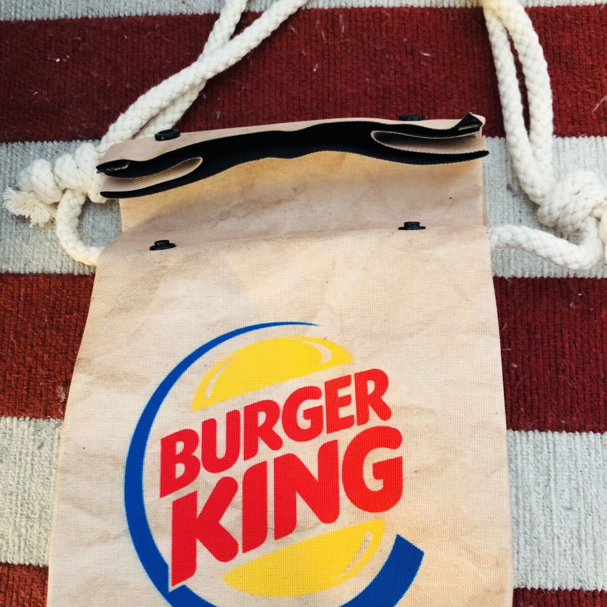 バーガーキング　BURGER KING ナイロン　ミニショルダー_画像2