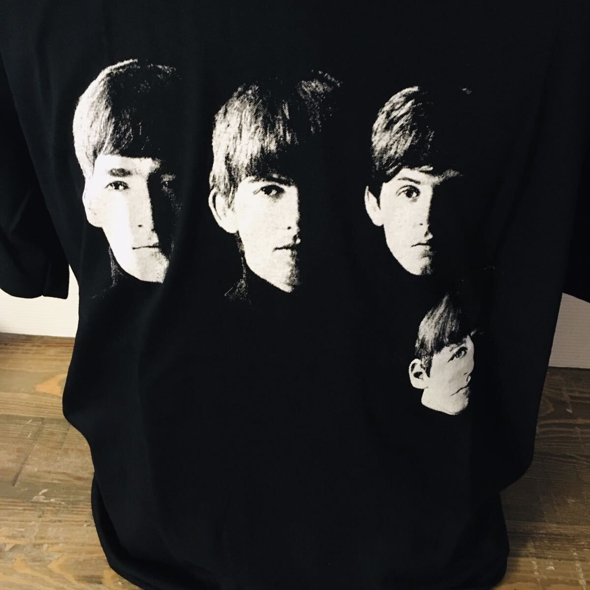 ビートルズ　THE BEATLES L バンドTシャツ ロックTシャツ　ブラック_画像2