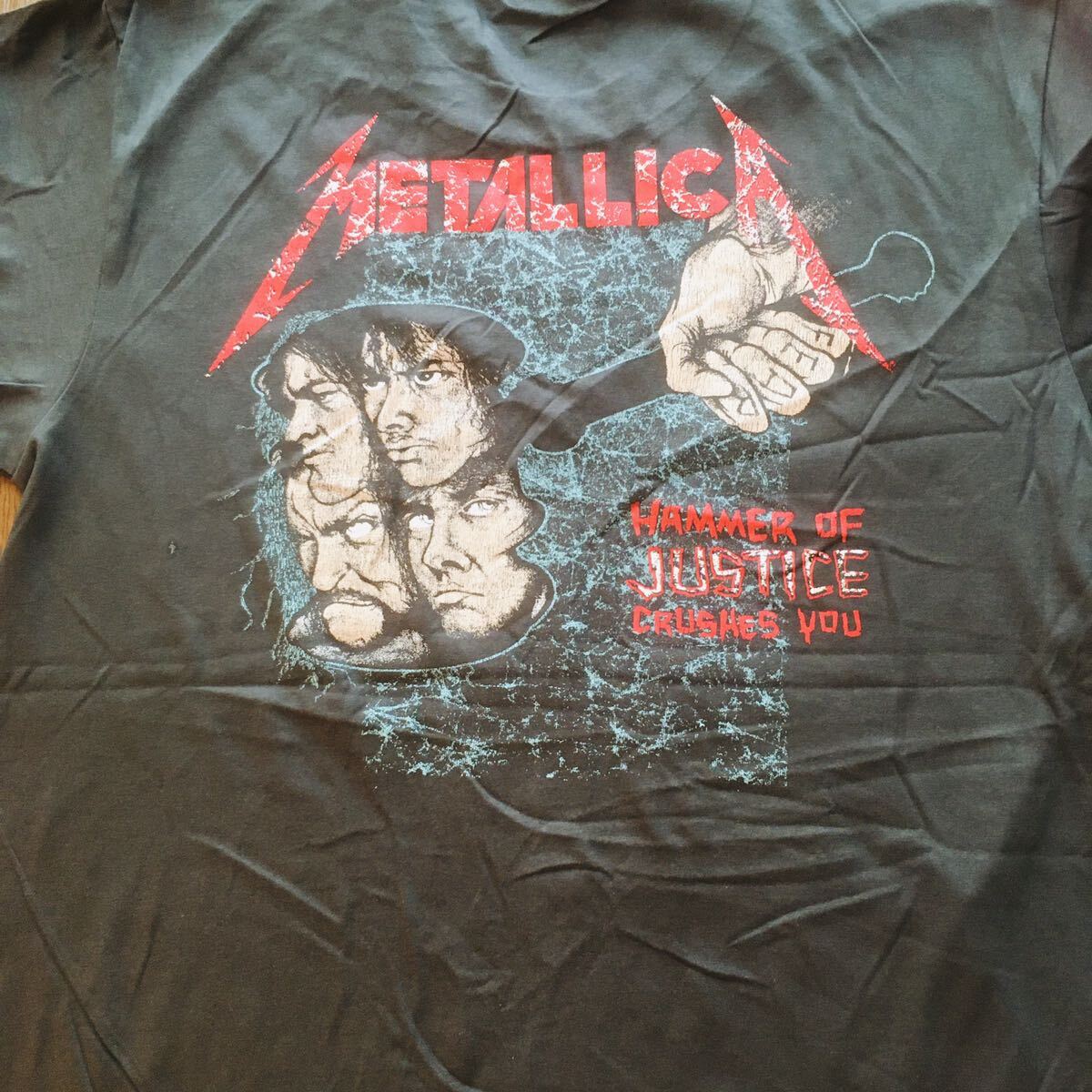 80年代バンド メタリカ　METALICA XL バンドTシャツ　ロックTシャツ_画像5