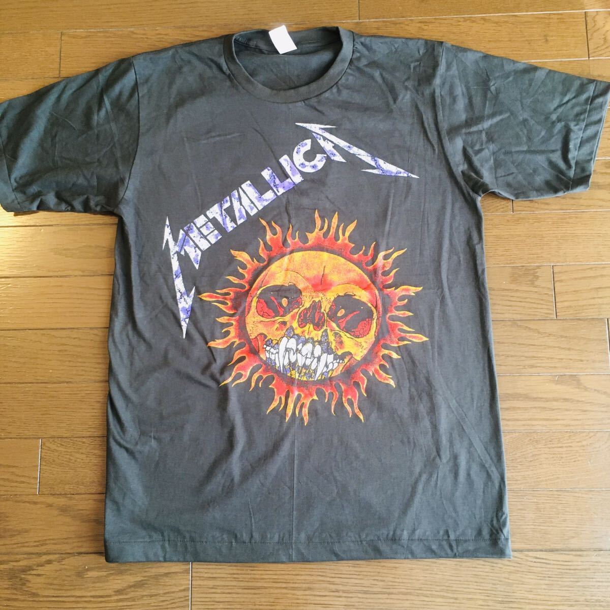 80年代バンド　メタリカ　METALICA XL バンドTシャツ ロックTシャツ_画像2