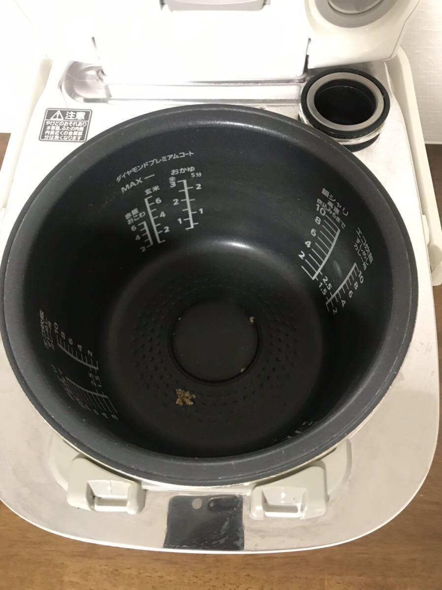 Panasonic パナソニック 炊飯器 SR-VSX188 一升炊き スチーム&可変圧力IHジャー 2018年製_画像3