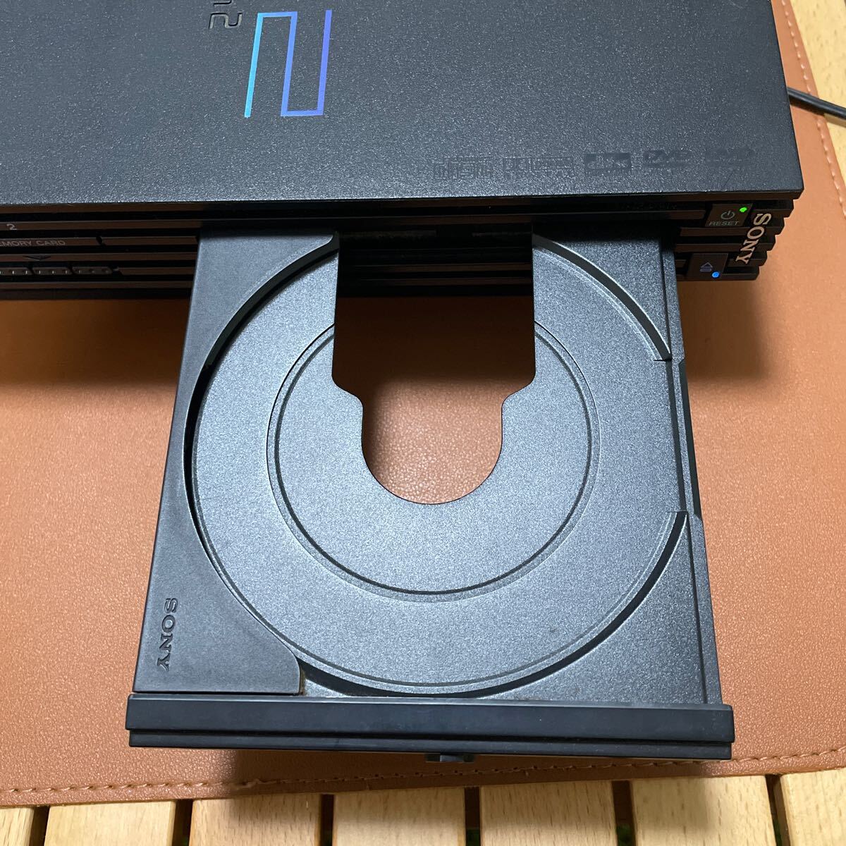 【動作確認済】PS2 SCPH-30000 厚型 セット コントローラー 本体 PlayStation2 プレステ2ブラック 1円スタート_画像8