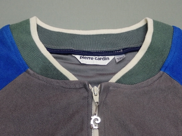 Pierre cardin ベロアジャージ・XL□ピエールカルダン/USA製 Pierre cardin ベロアジャージ・XL□ピエールカルダン/USA製