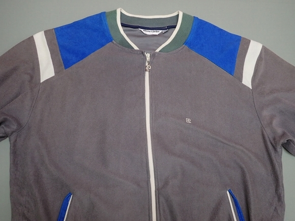 Pierre cardin ベロアジャージ・XL□ピエールカルダン/USA製 Pierre cardin ベロアジャージ・XL□ピエールカルダン/USA製