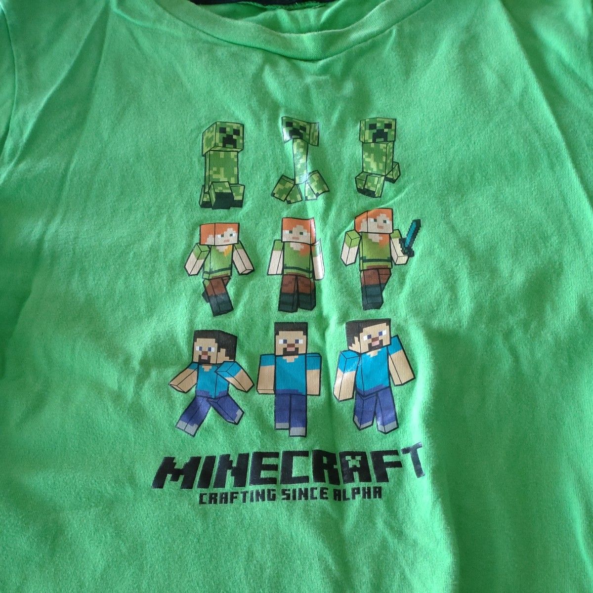 Tシャツ130　2枚セット　マイクラ　CAMP7