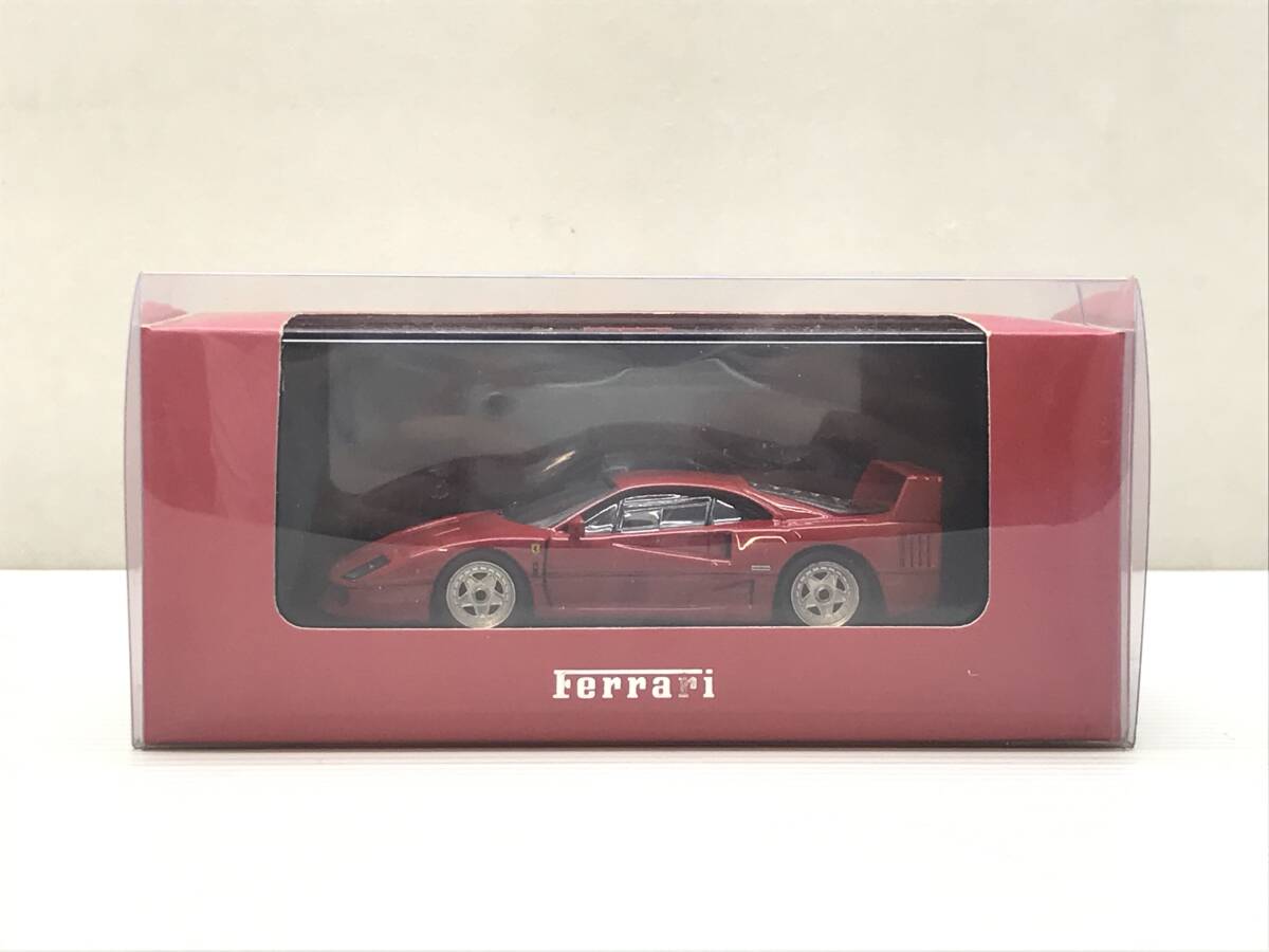 ☆中古品☆ IXO Models イクソモデルス ミニカー 1/43 フェラーリ F40 1987 レッド_画像1