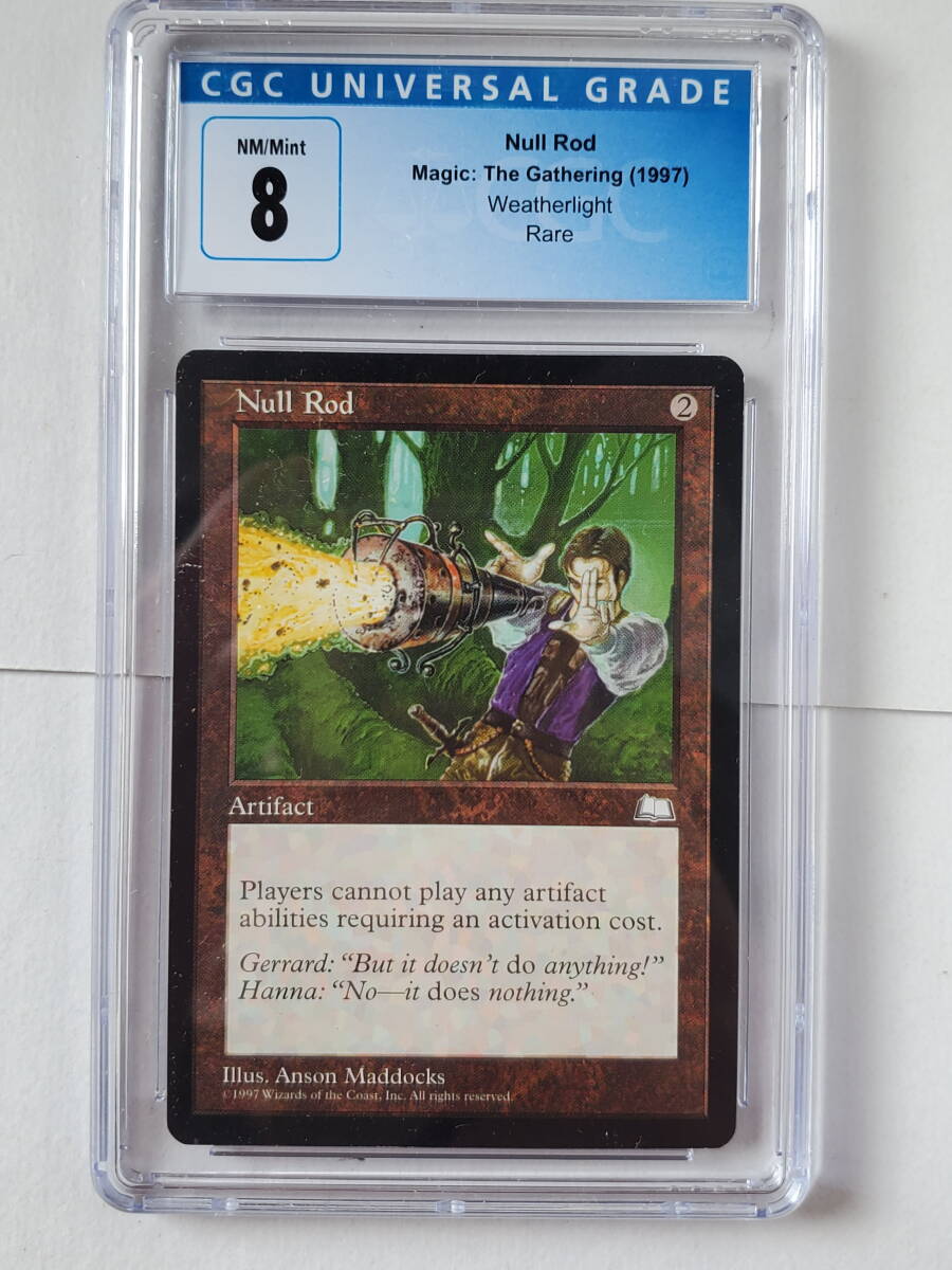 ●MTG● WL 無のロッド(英語 CGC 8)の画像1