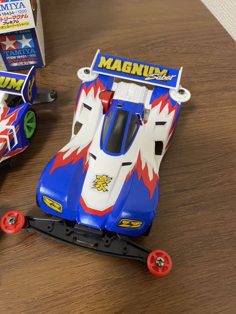 ミニ四駆 タミヤ TAMIYA サイクロンマグナム 完成品 マグナムセイバー 期間限定 未使用 レッツ&ゴー_画像3