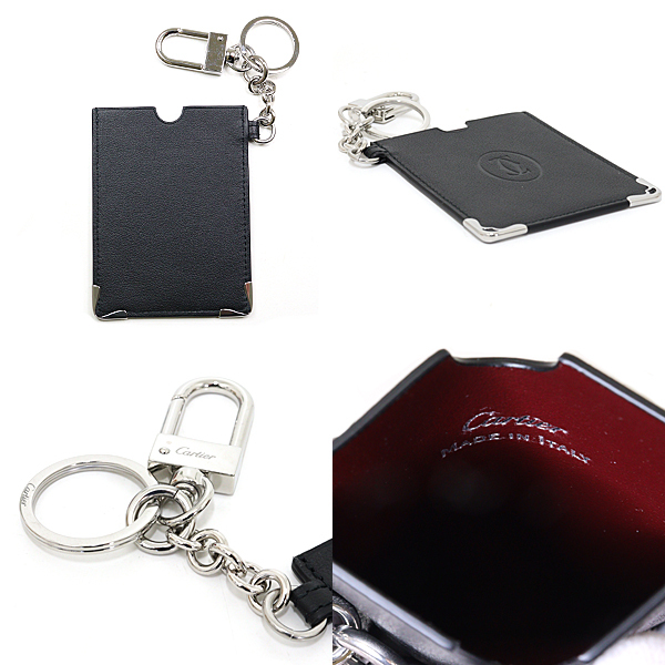  Must du Cartier mast de Cartier key holder card holder card-case car fs gold CROG000500 unused goods 