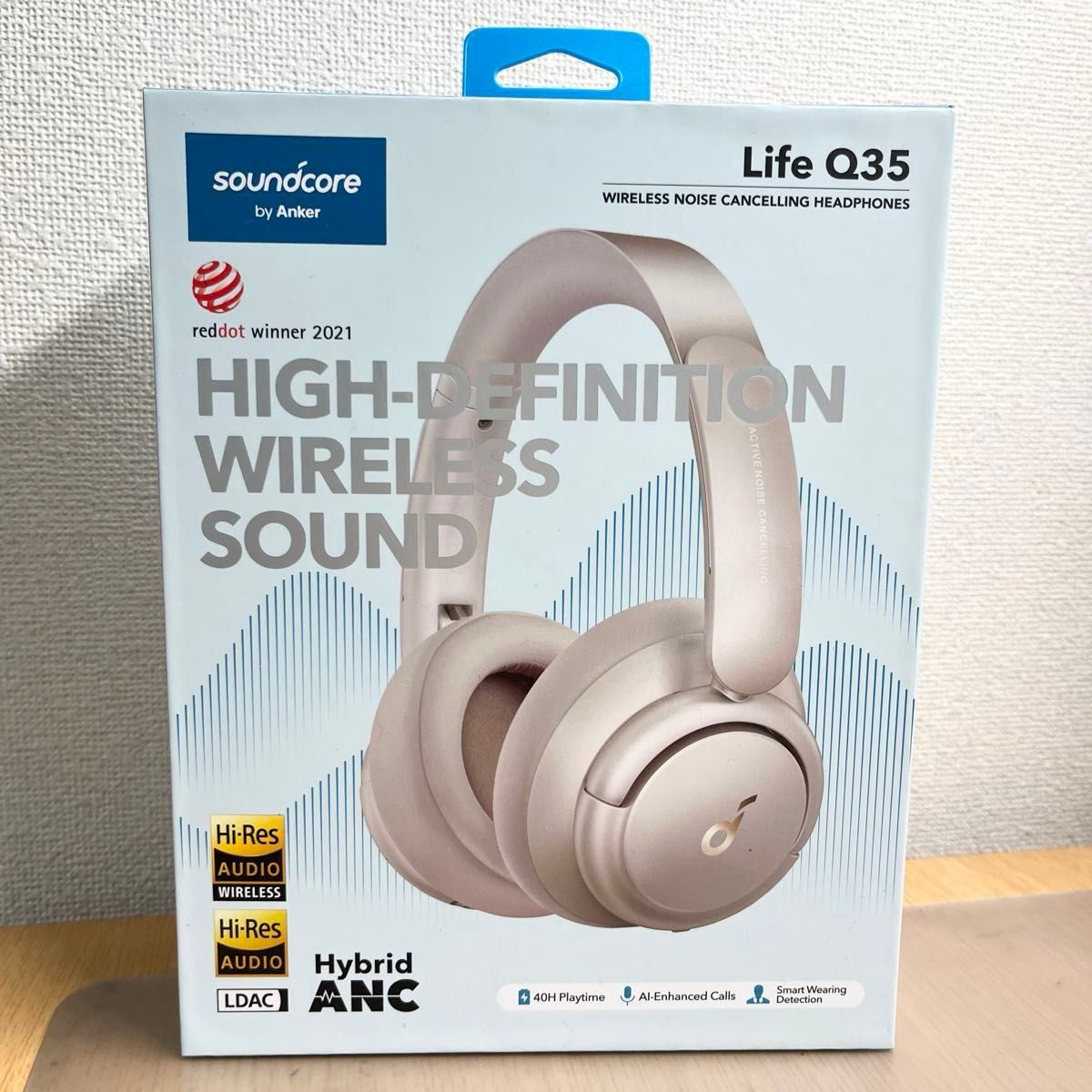 Anker Soundcore Life Q35  ワイヤレスヘッドホン ピンク 新品