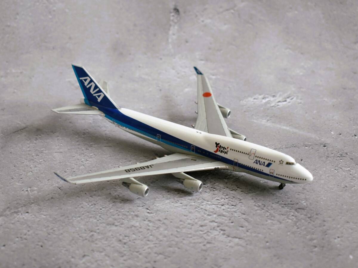 ANA Boeing 747-400 1/400 JA8958 全日空 Yokoso! Japan_画像7