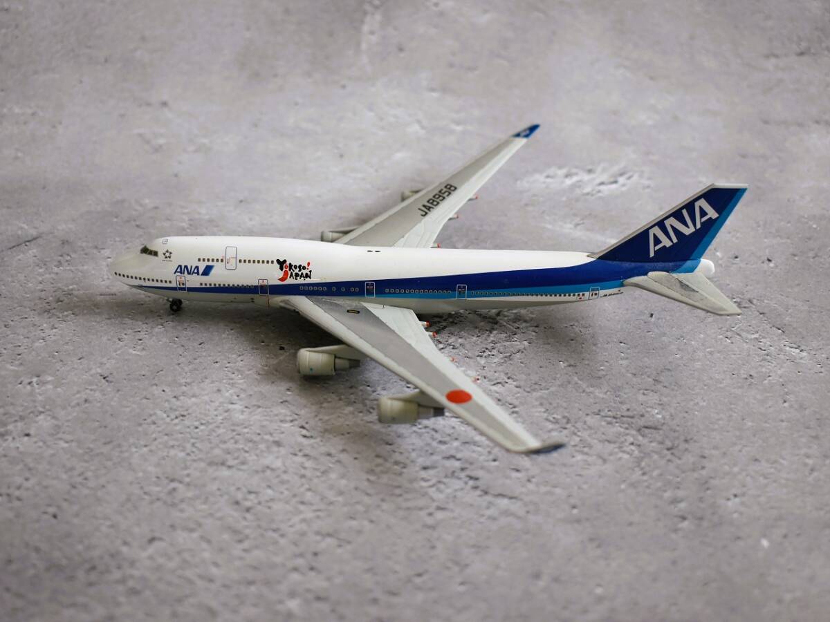 ANA Boeing 747-400 1/400 JA8958 全日空 Yokoso! Japan_画像5