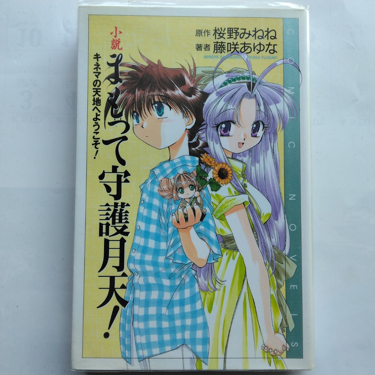 小説 まもって守護月天！　キネマの天地へようこそ！　桜野みねね・藤咲あゆな　エニックス　9784870259843