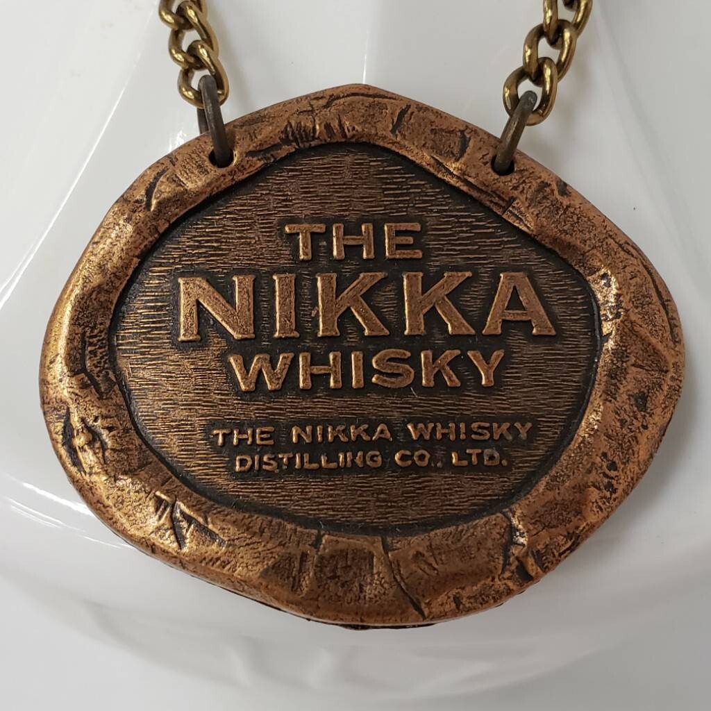 M2336(041)-528/MY5000【千葉県内のみ発送】酒　THE NIKKA WHISKY　鶴　ニッカ　ウイスキー　陶器ボトル　43％　750ml　_画像6