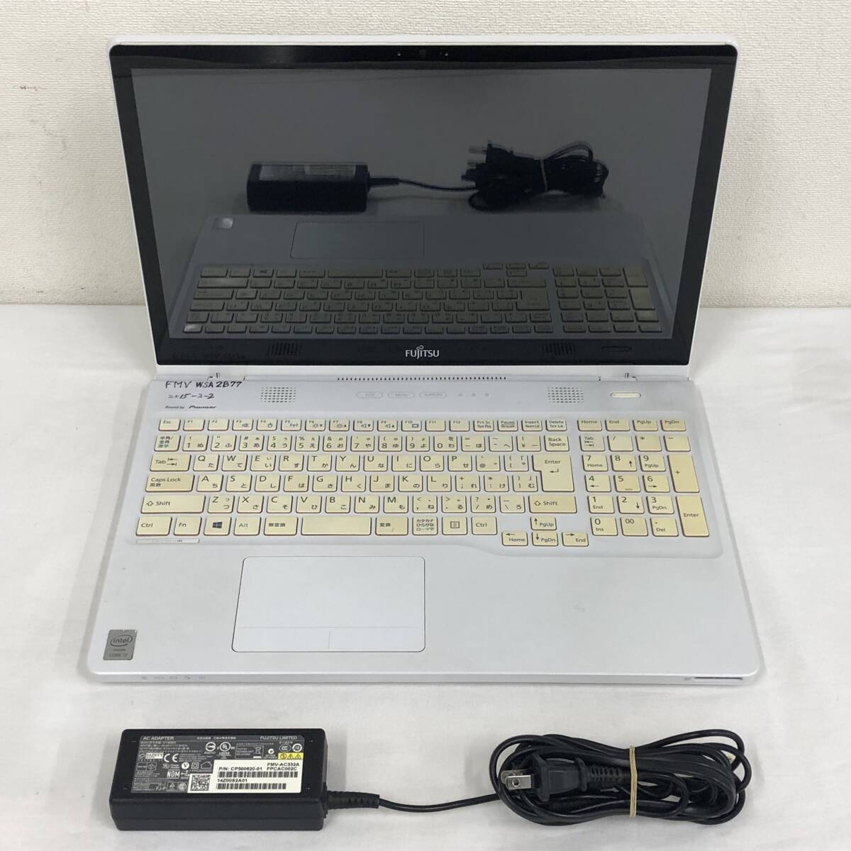 LA017667(035)-327/TN5000【名古屋】FUJITSU 富士通 LIFEBOOK WA2/S FMVWSA2B77 ノートパソコン_画像1