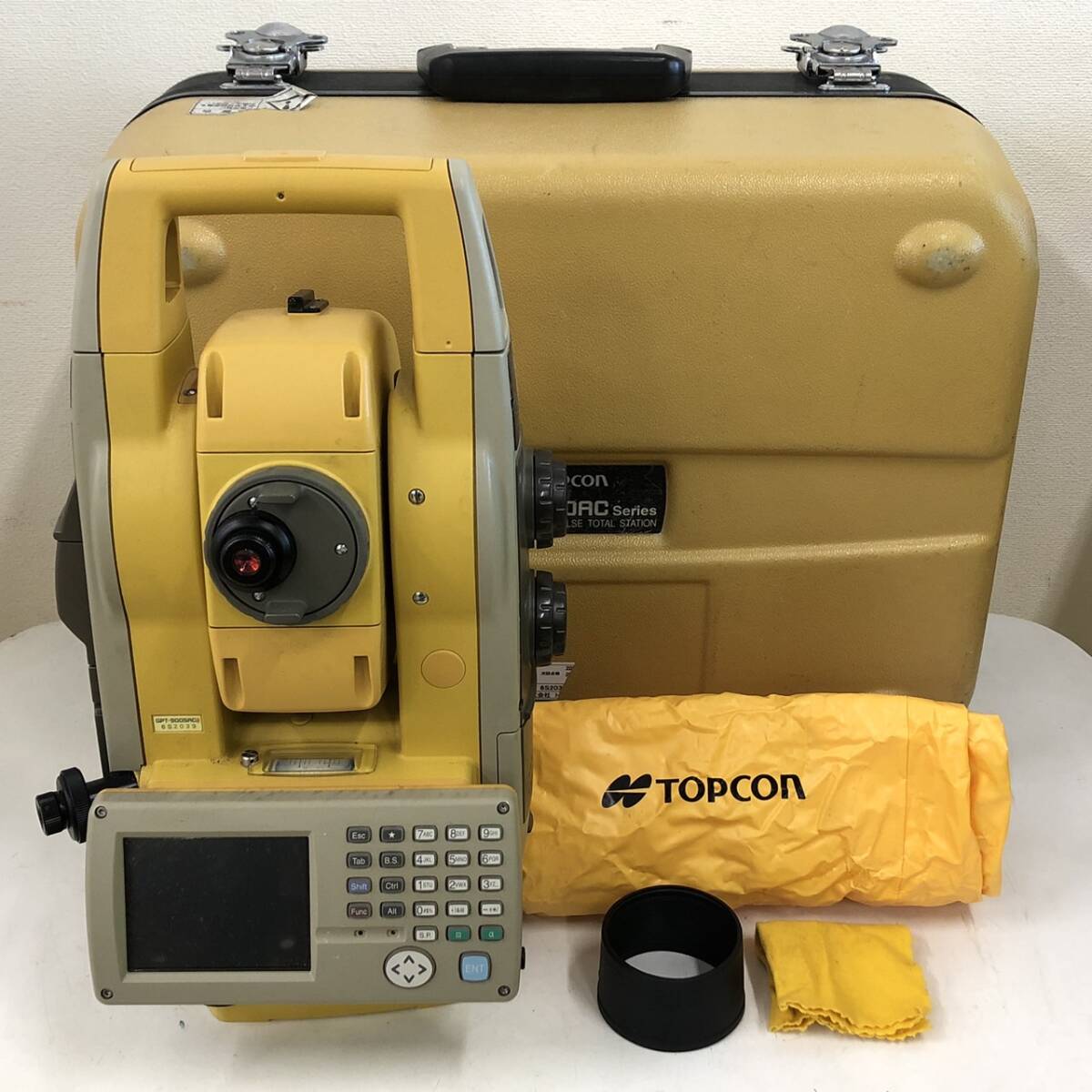 YA018741(042)-108/AS75000【名古屋】TOPCON トプコン GPT-9000AC Series GPT-9005AC 6S2039 AUTO COLLIMATION PULSE TOTAL STATION 測量機_画像1