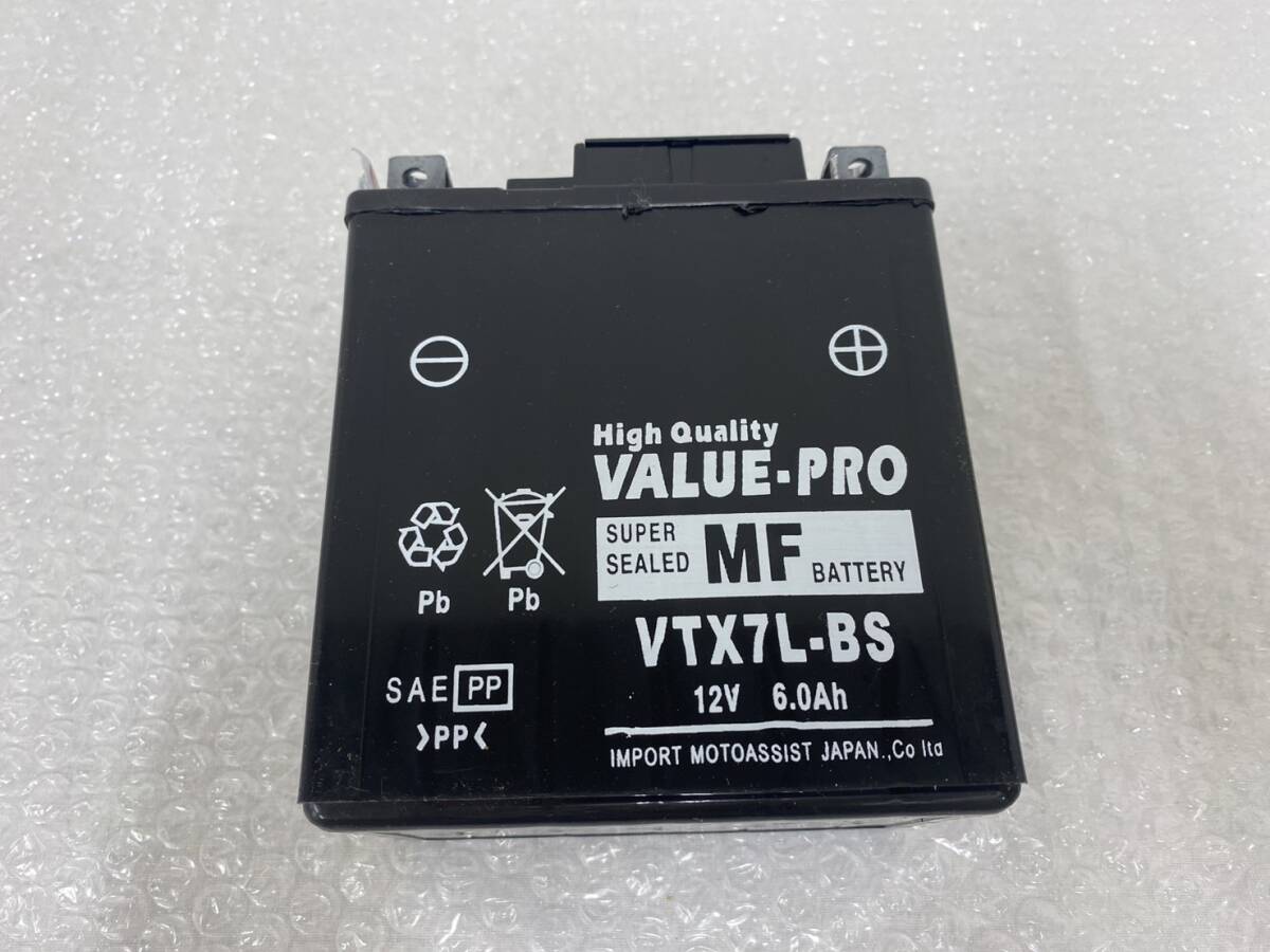 PA018039(034)-414/AM0【名古屋】MOTORCYCLE BATTERY モーターサイクル バッテリー High Quality VALUE-PRO VTX7L-BS MFの画像2