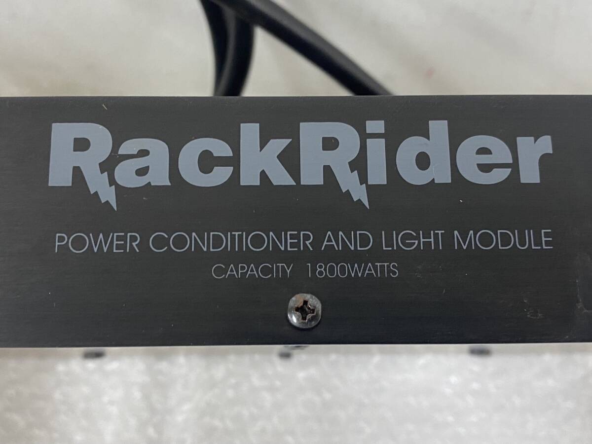 PA021523(041)-404/SY・IS3000【名古屋】RackRider ロックライダー POWER CONDITIONER AND LIGHT MODULE CAPACITY 1800WATTS MODEL RR-15の画像6