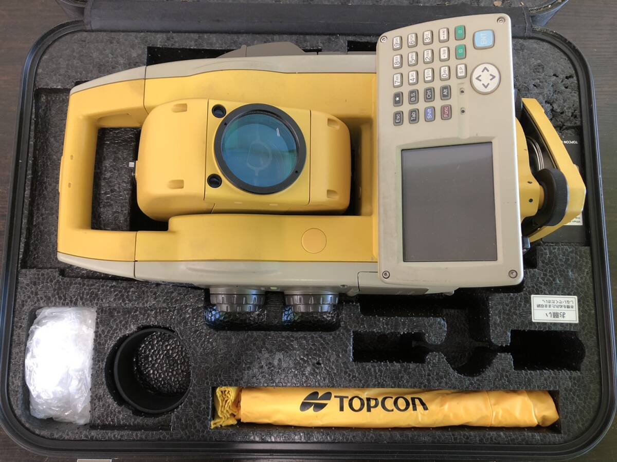 YA018741(042)-108/AS75000【名古屋】TOPCON トプコン GPT-9000AC Series GPT-9005AC 6S2039 AUTO COLLIMATION PULSE TOTAL STATION 測量機_画像10