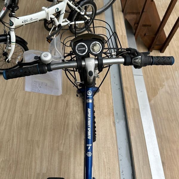 博A020224(042)-4/OT4000【博多から家財便また引取り】自転車 SHIMANO Equipped Speedの画像9