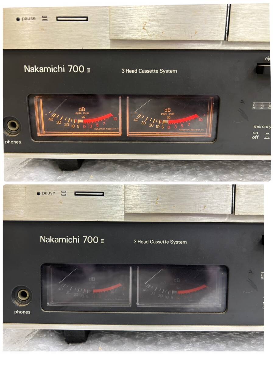 JA020360(042)-630/SY30000【名古屋】Nakamichi ナカミチ 700Ⅱ カセットデッキ 3ⅠHead Cassette Systemの画像10