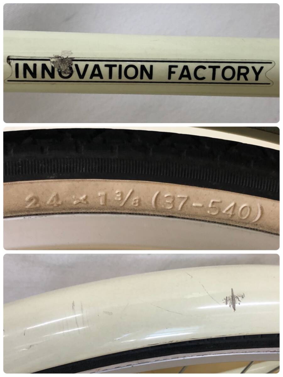 LA018412(041)-316/AS6000【名古屋から家財便また引取り】INNOVATION FACTORY イノベーションファクトリー 24 自転車の画像9