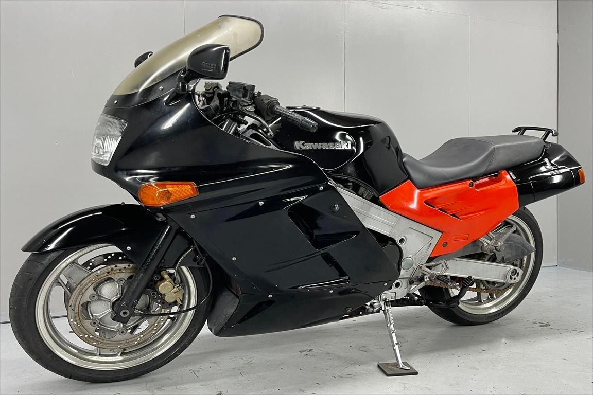 ZX-10 売り切り！１円スタート！☆始動動画有☆エンジン好調！ZXT00B 1989年！社外マフラー！検）ZZ-R1100 全国配送！福岡佐賀_画像6