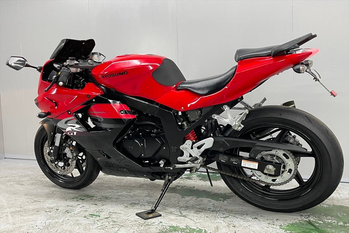 ヒョースン GT250R 売り切り！１円スタート！☆始動動画有☆エンジン好調！ノーマル！HYOSUNG！低走行6098km！全国配送！福岡佐賀_画像7