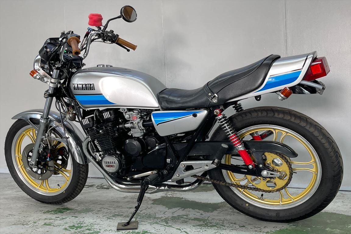 XJ400D 売り切り！１円スタート！☆始動動画有☆エンジン好調！4G0！1981年！車検令和7年5月！社外マフラー！CRキャブ！全国配送！福岡佐賀の画像7