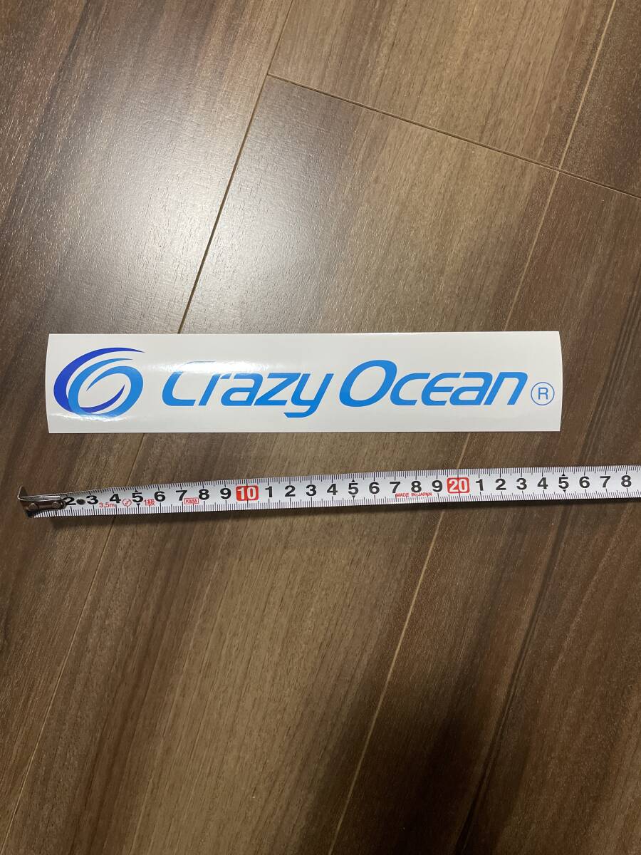 Crazy Ocean ステッカー 大 シール 新品 クレイジーオーシャン エギ ティップランナー _画像1