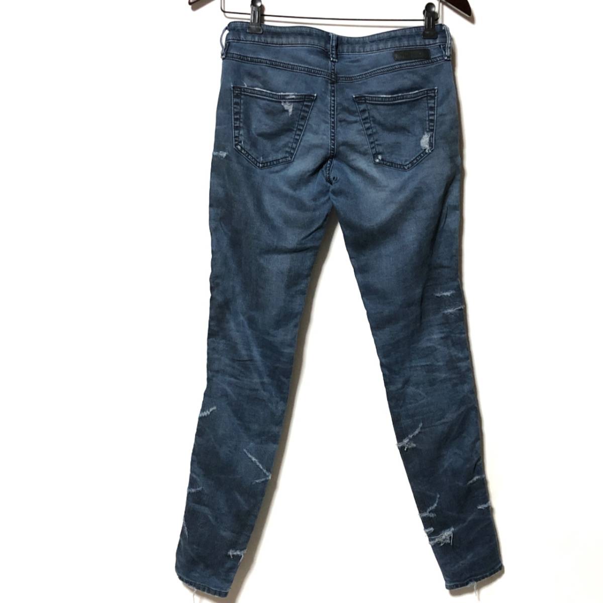 DIESEL JOGG JEANS ディーゼル ジョグ デニムスウェットパンツ GRACEY/リペア＆ダメージ加工 25_画像2