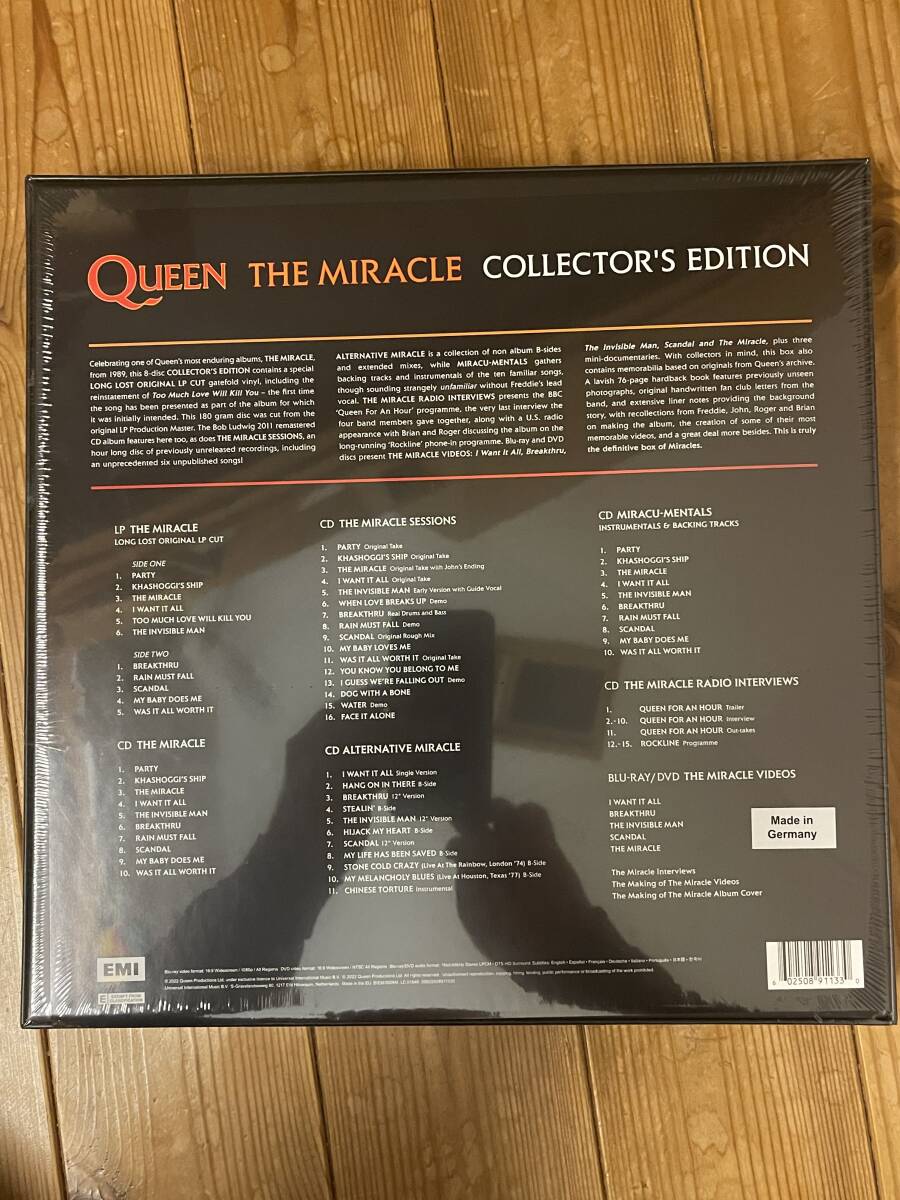 QUEEN THE MIRACLE コレクターズエディション_画像3