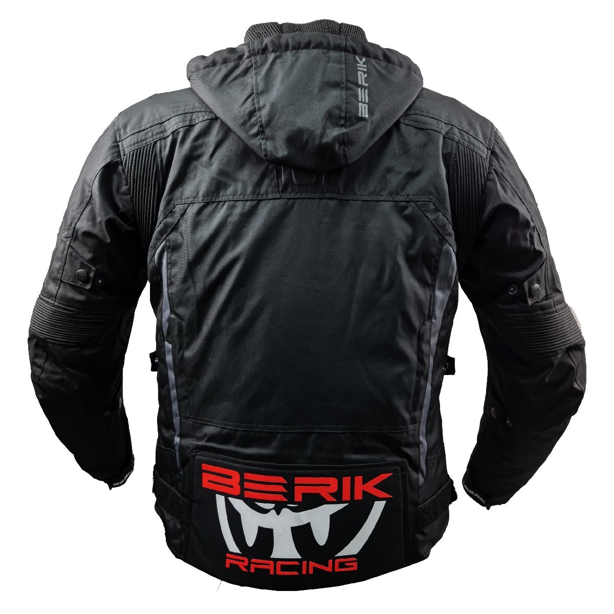 サンプル品 BERIK ベリック ナイロンジャケット 3330 BLACK/RED 54 2XLサイズ 秋冬 バイクウェア 【バイク用品】_画像5