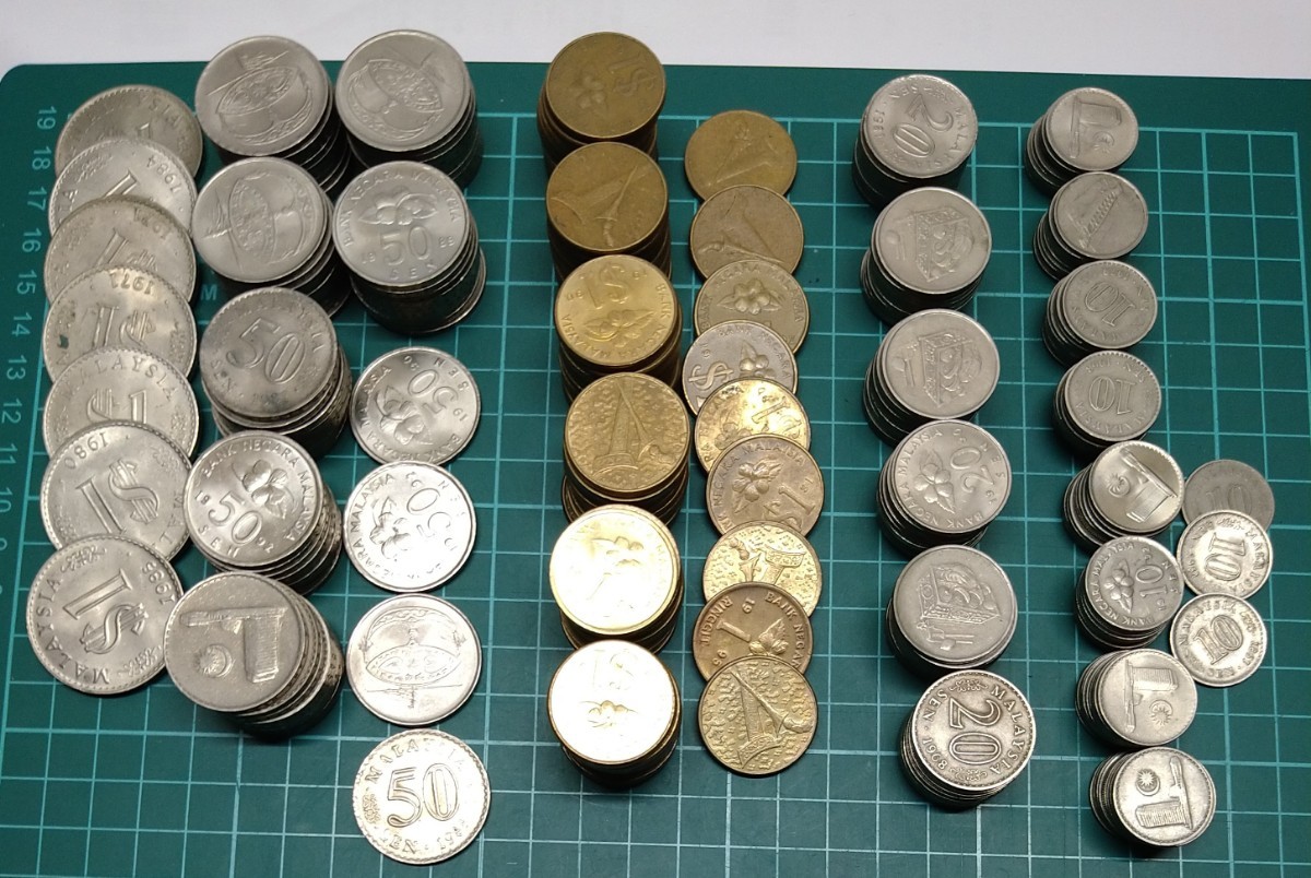 マレーシアリンギットコインのみ、＄１３３．１　発送はレタパプラス530円になります。_画像1