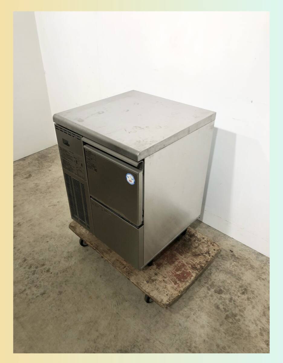 ★2019年製★ フクシマ チップアイス 製氷機 FIC-A100CT W600×D600×H800 製品重量 61㎏ 単相100V 50/60Hz 業務用 飲食店用 小型