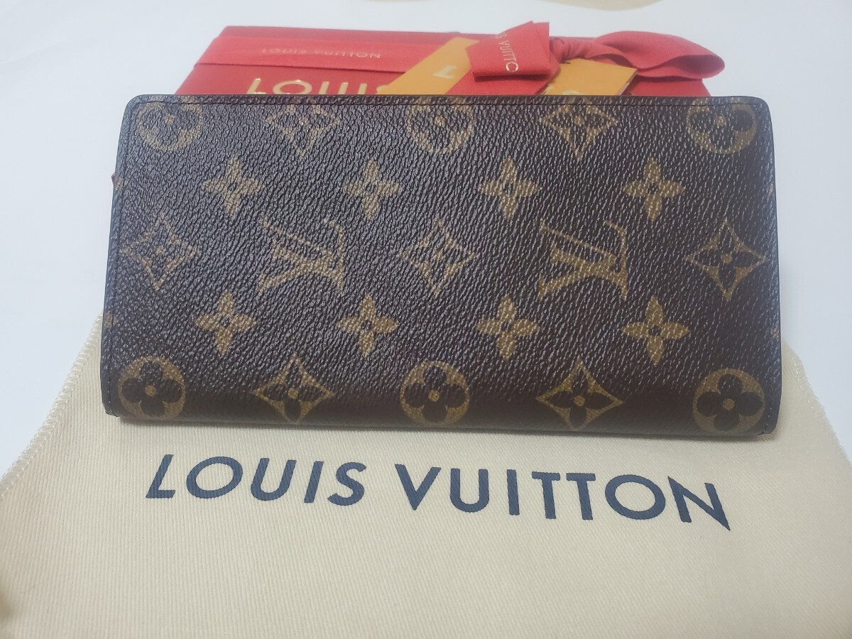 最新モデルRFID搭載 使用僅か極美品 ☆LOUIS VUITTON ルイ・ヴィトンモノグラム ポルトフォイユ・ブラザ M66540の画像4