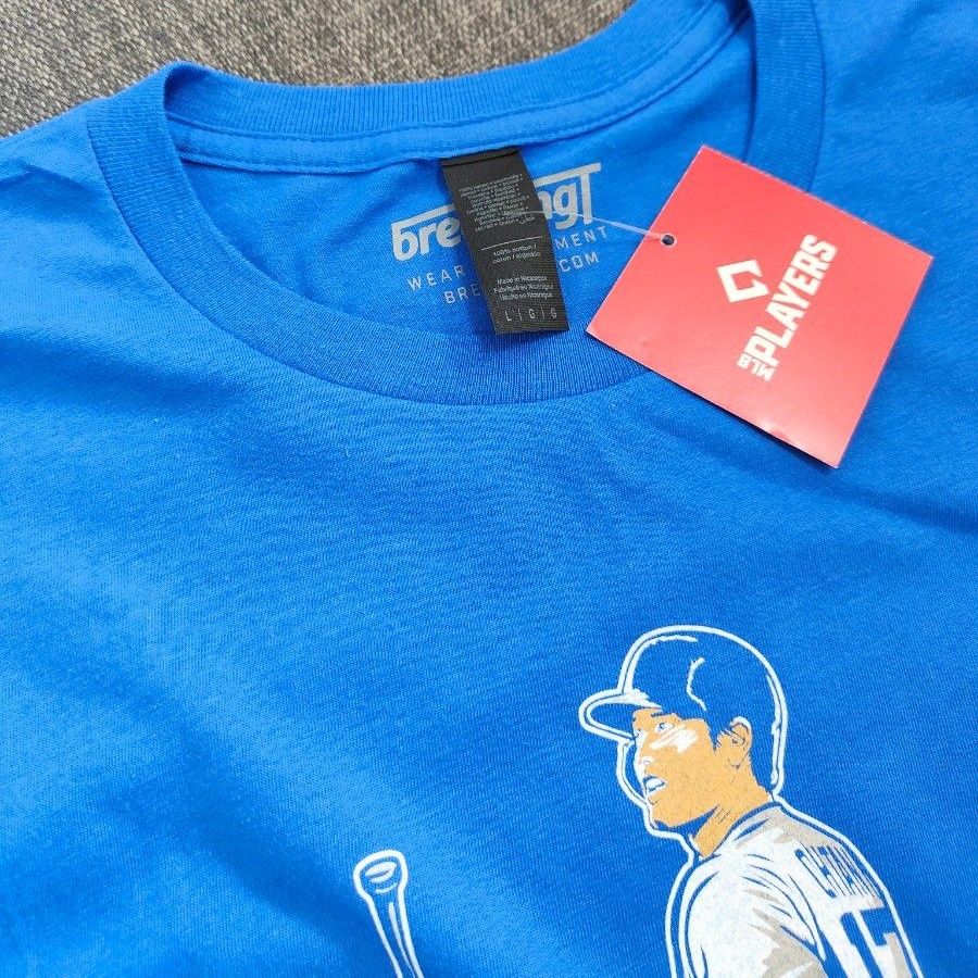 公式ライセンス品　MLB ドジャース　大谷翔平　Tシャツ アメリカLサイズ 半袖 半袖Tシャツ Tシャツ