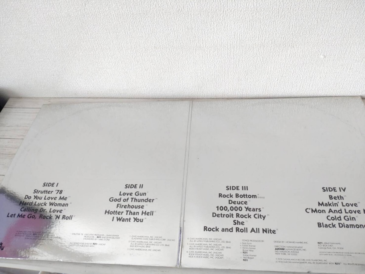 US盤◆2枚組LPレコード◆Kiss(キッス)「Double Platinum」LP（12インチ）/Casablanca(NBLP 7100-2)/ロック_画像2