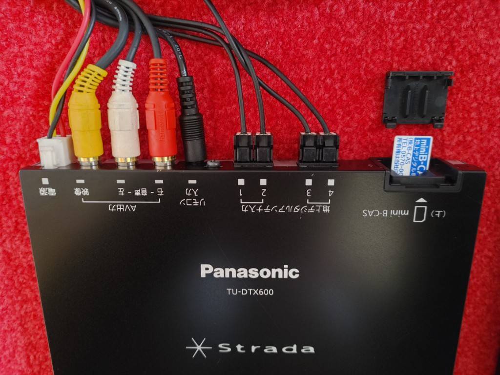 パナソニック ストラーダ Panasonic Strada 地デジチューナー TU-DTX600 動作OK_画像4