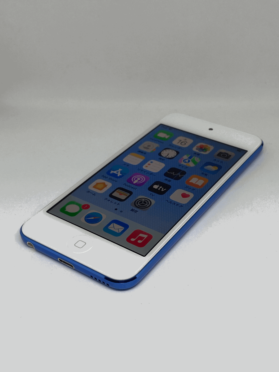 【新品バッテリー交換済み シリーズ最終モデル】 Apple iPod touch 第7世代 32GB ブルー 中古品 【完動品 1円スタート】の画像8