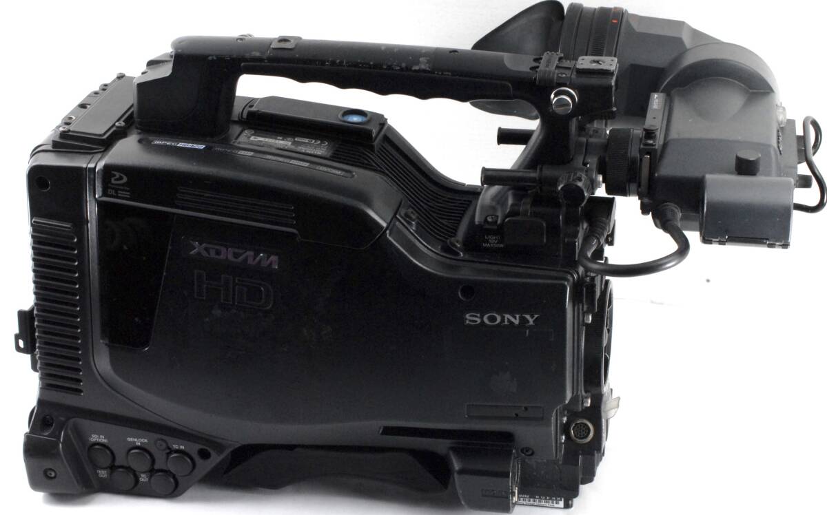 SONY XDCAM PDW-F800 HD422 HDVF-20A ビューファインダー 放送業務用 ソニー カムコーダー 【完動品】の画像6